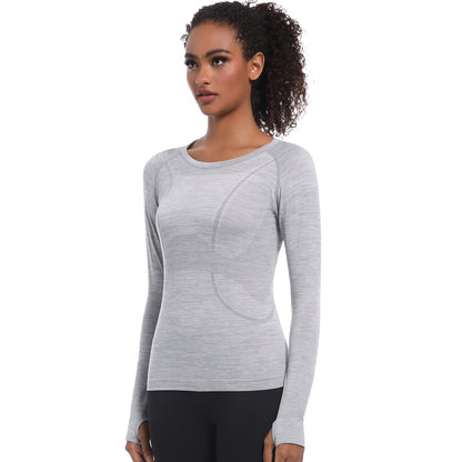Round neck slim fit long sleeves FYTP6189