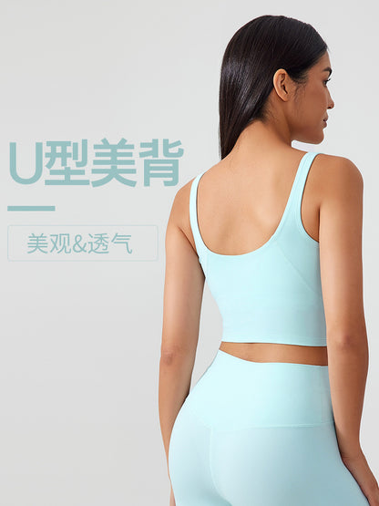Skin-friendly shock-absorbing bra FYBR8114