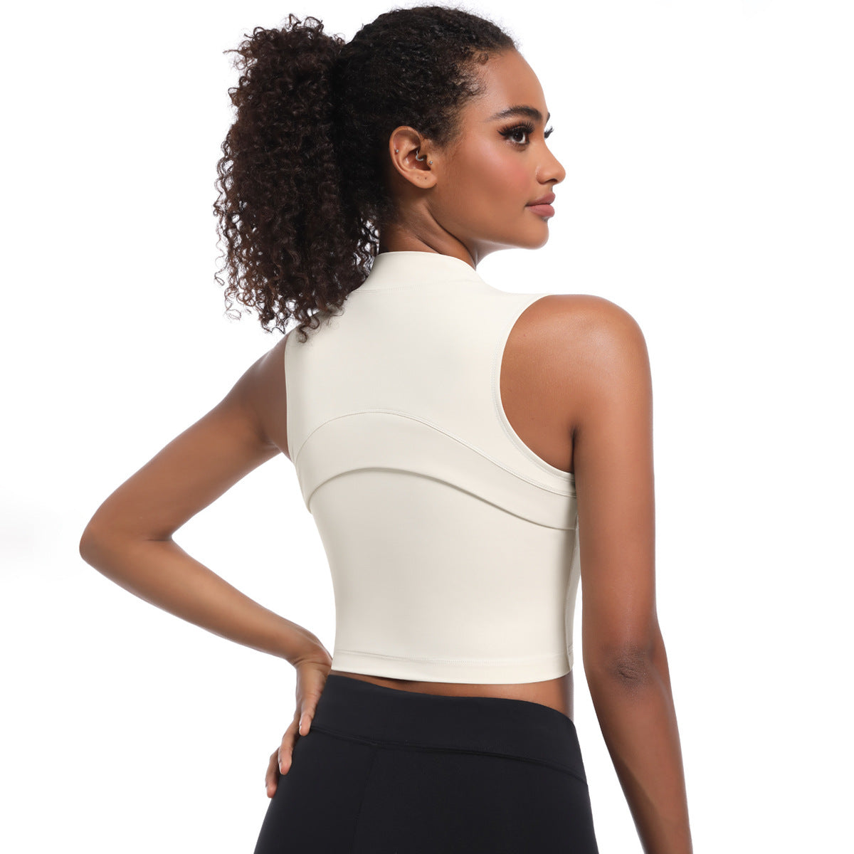 Short Slim Zip Vest FYTP6187