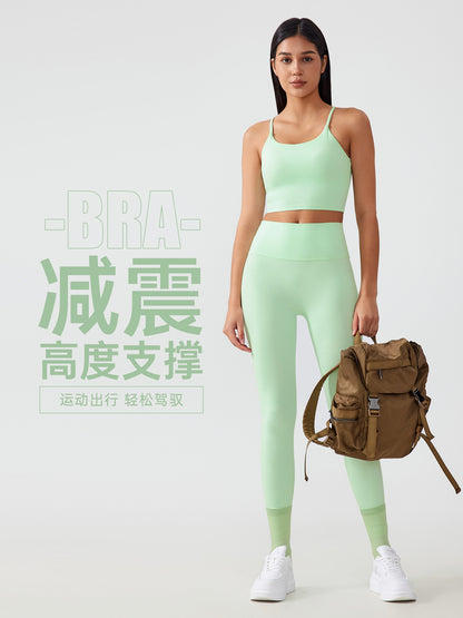 High elastic shock absorbing Bra FYBR8113