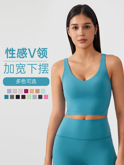 Skin-friendly shock-absorbing bra FYBR8114