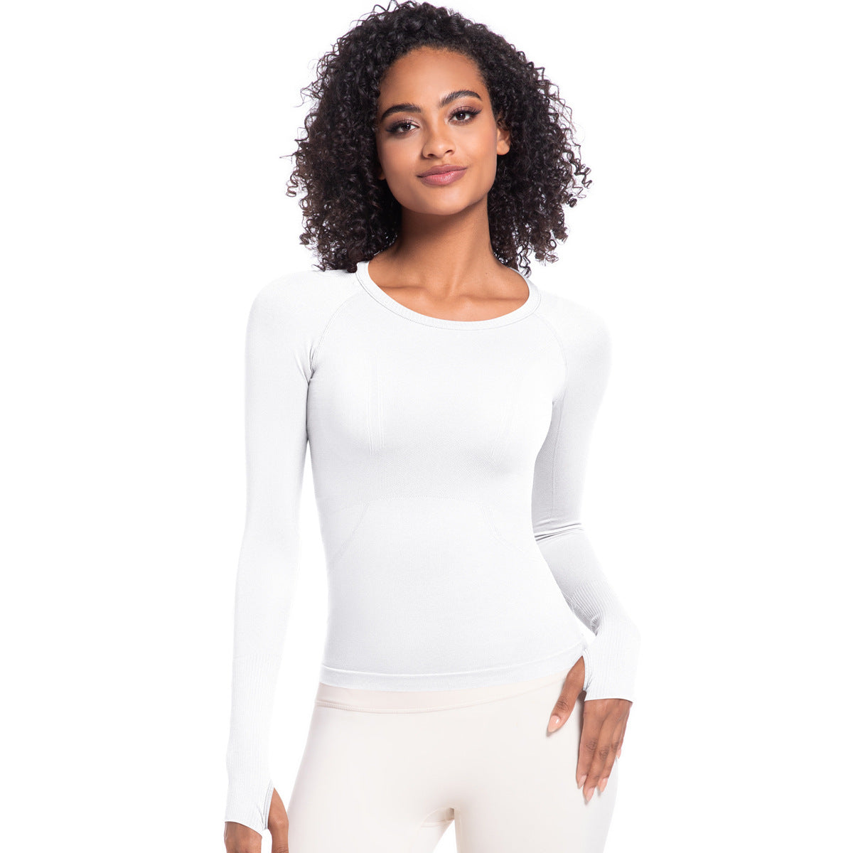 Round neck slim fit long sleeves FYTP6189