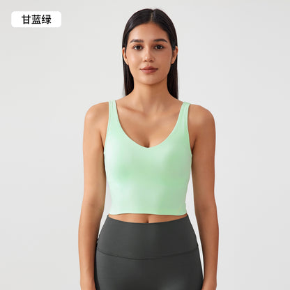 Skin-friendly shock-absorbing bra FYBR8114