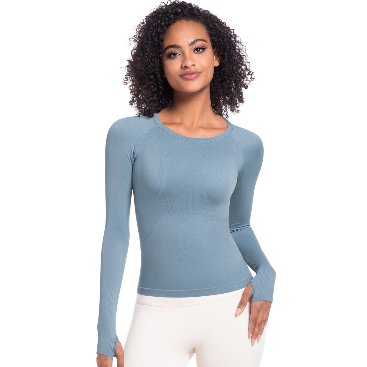 Round neck slim fit long sleeves FYTP6189