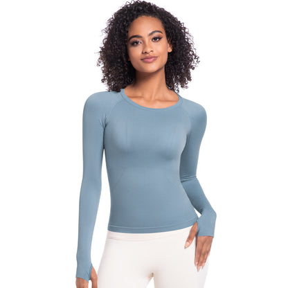 Round neck slim fit long sleeves FYTP6189