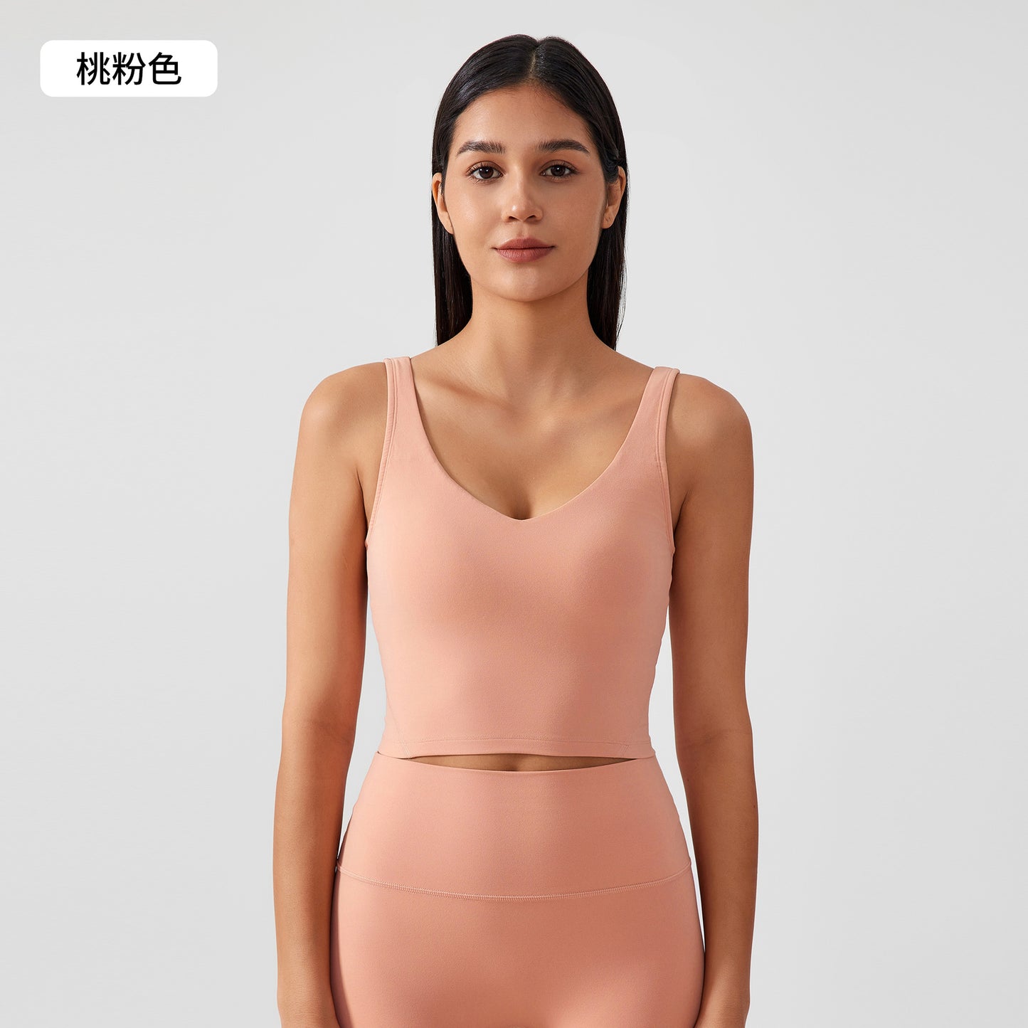 Skin-friendly shock-absorbing bra FYBR8114
