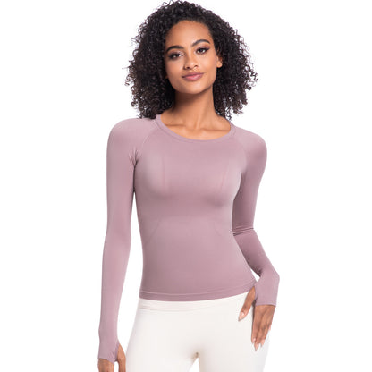 Round neck slim fit long sleeves FYTP6189