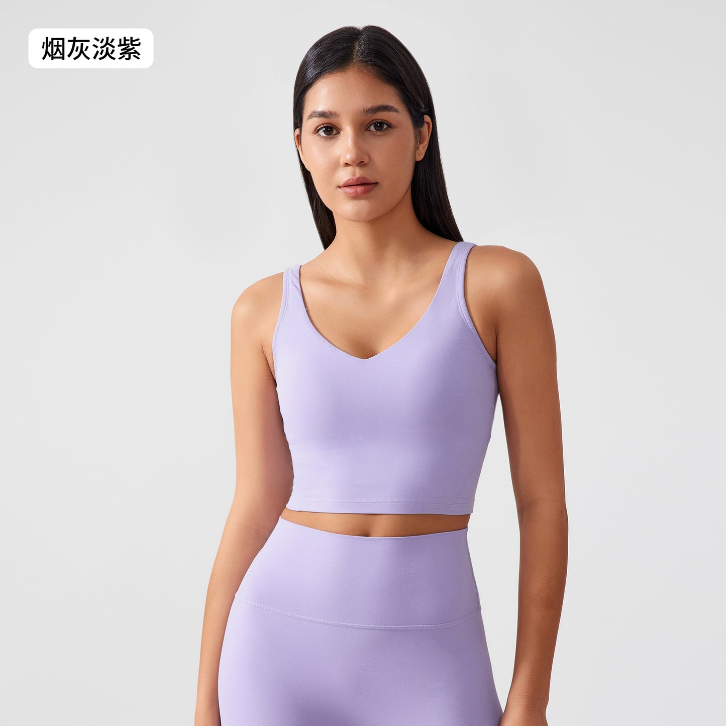 Skin-friendly shock-absorbing bra FYBR8114