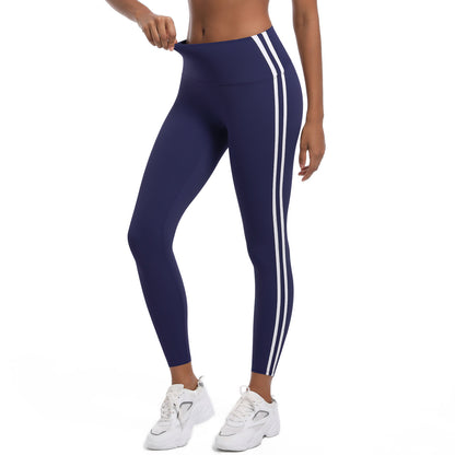 White Stripe Sports Leggings FYLG7203