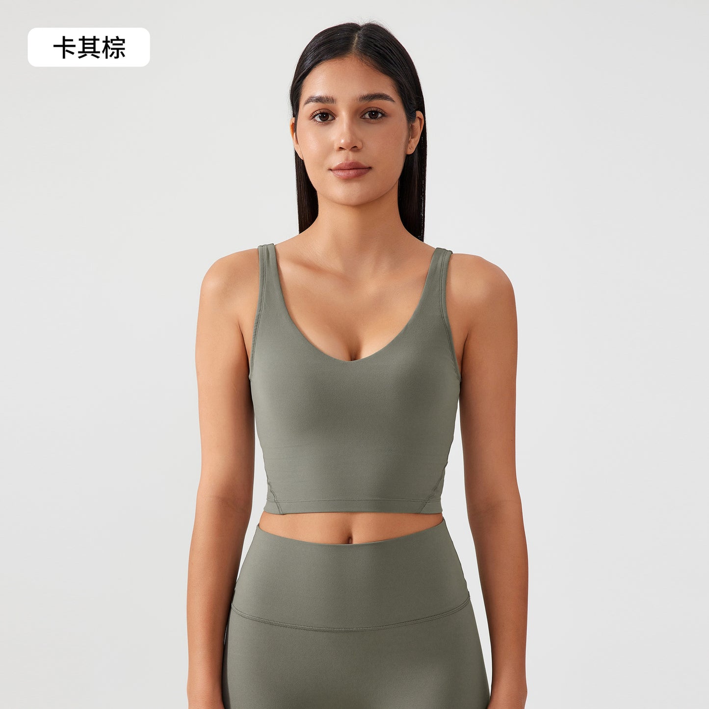 Skin-friendly shock-absorbing bra FYBR8114