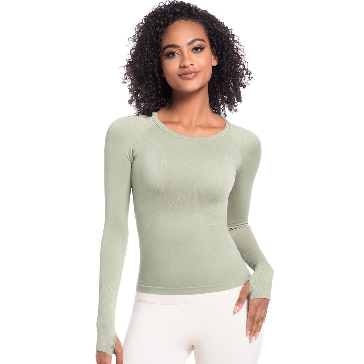 Round neck slim fit long sleeves FYTP6189