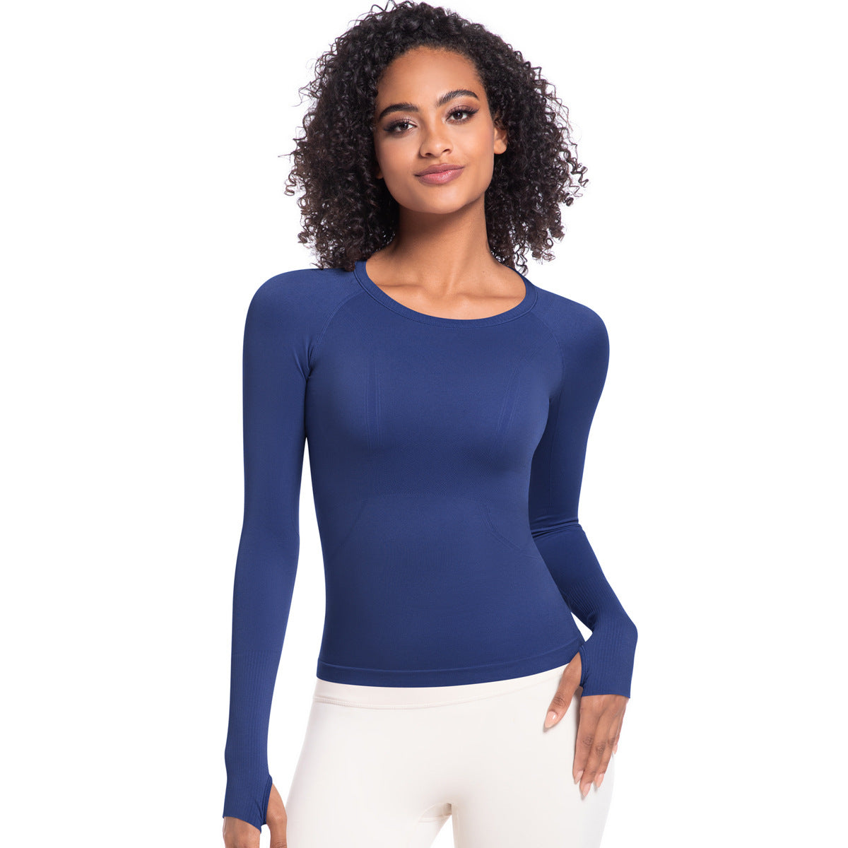 Round neck slim fit long sleeves FYTP6189