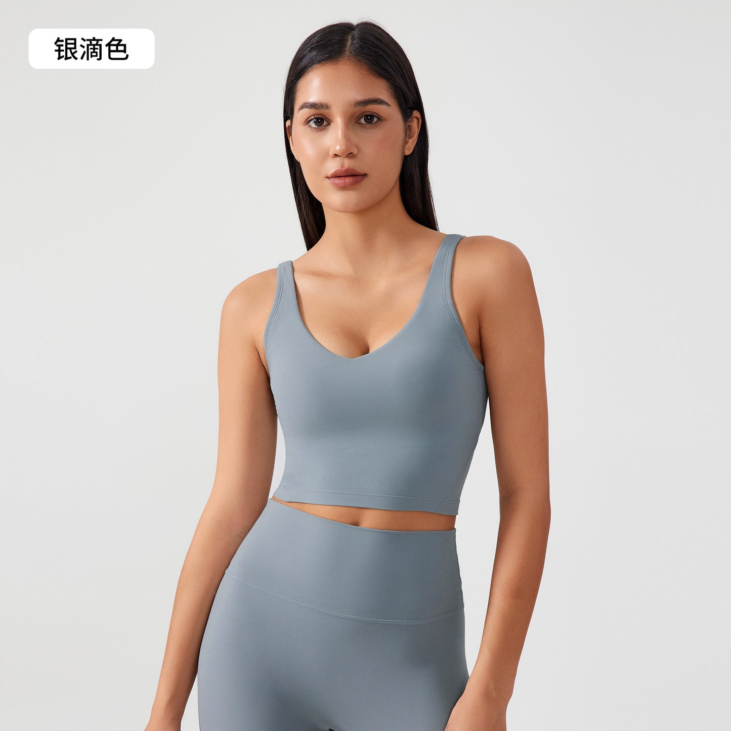 Skin-friendly shock-absorbing bra FYBR8114