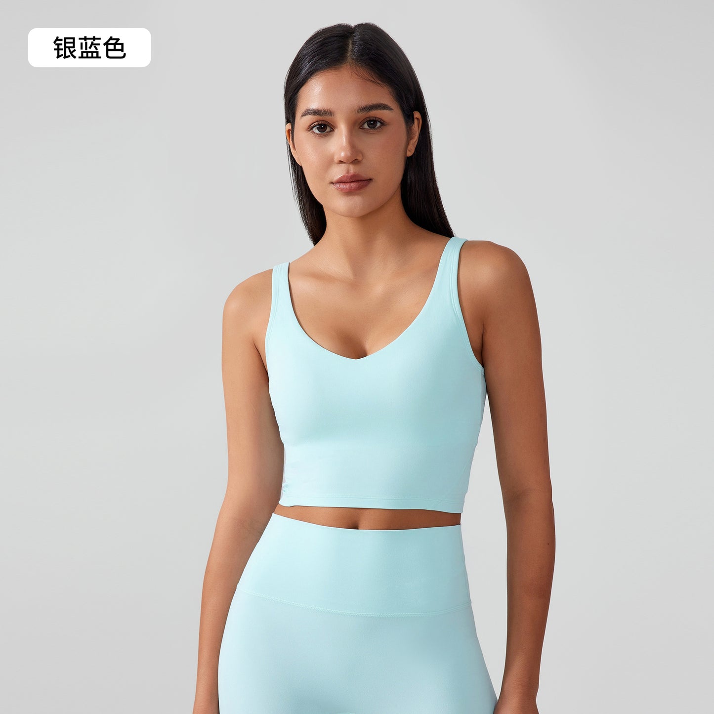 Skin-friendly shock-absorbing bra FYBR8114