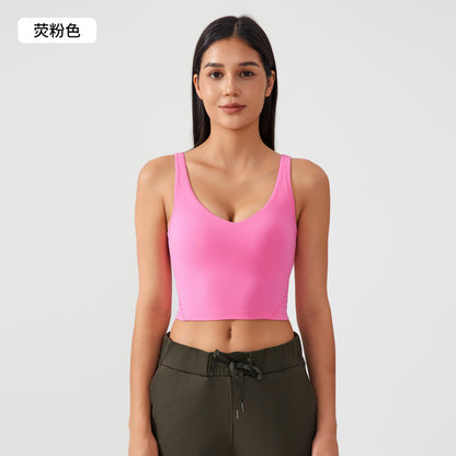 Skin-friendly shock-absorbing bra FYBR8114