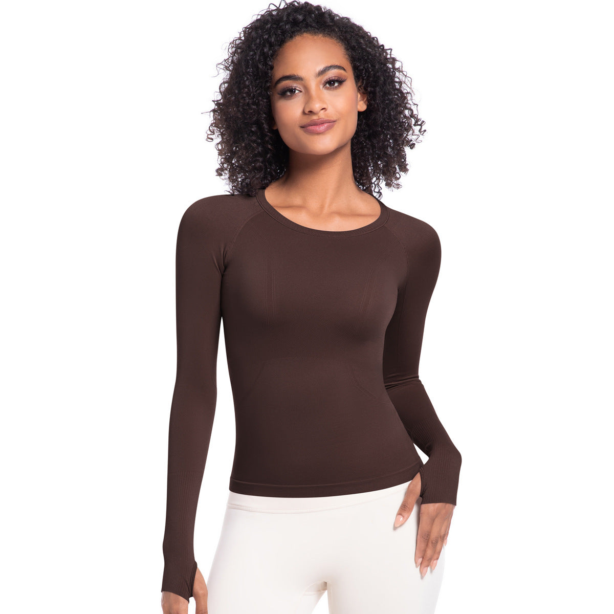 Round neck slim fit long sleeves FYTP6189