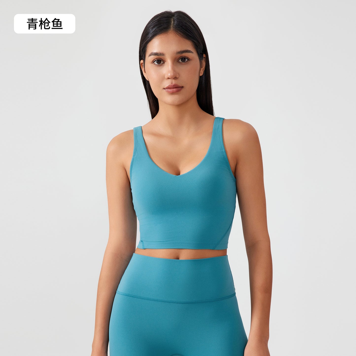 Skin-friendly shock-absorbing bra FYBR8114
