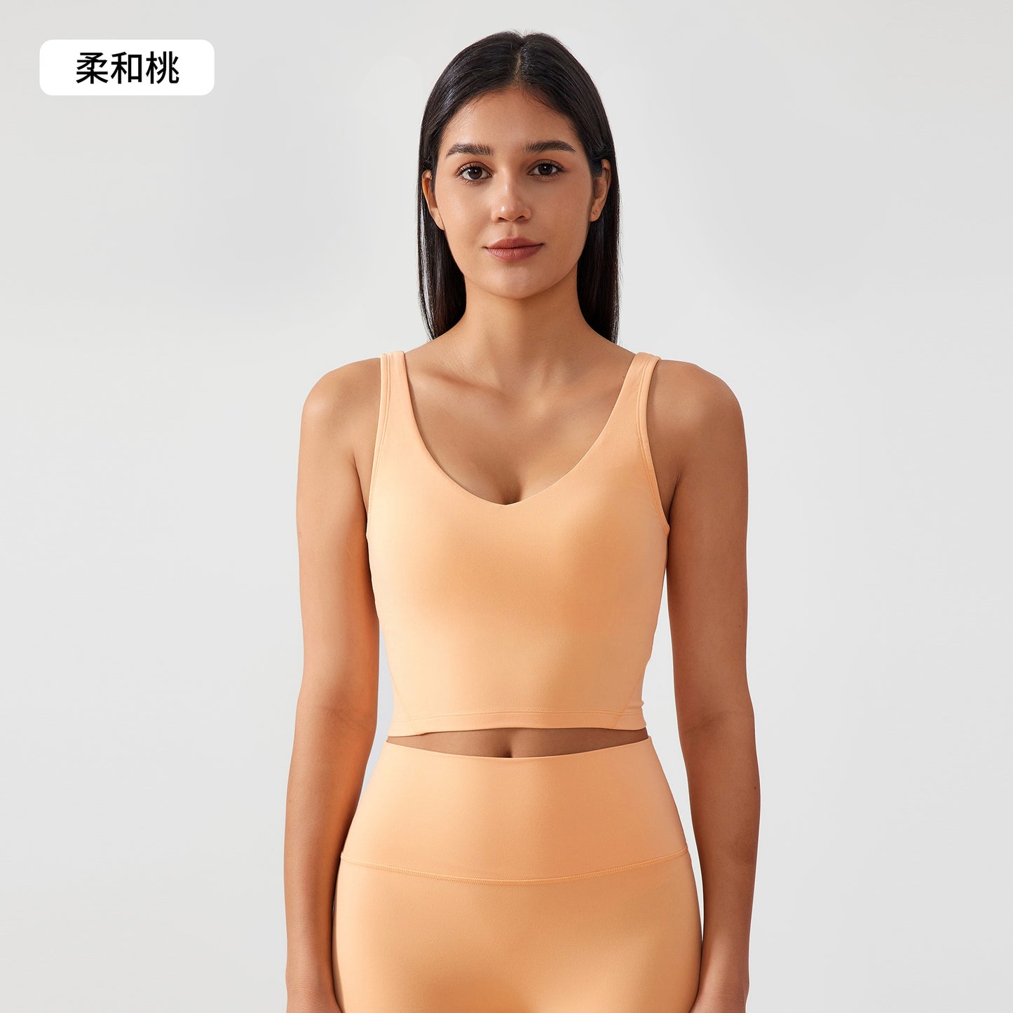 Skin-friendly shock-absorbing bra FYBR8114