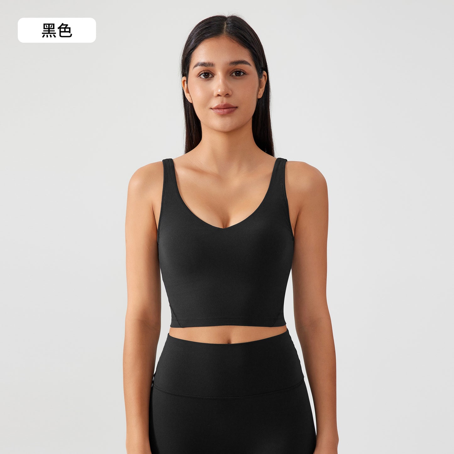 Skin-friendly shock-absorbing bra FYBR8114