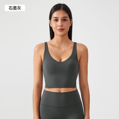 Skin-friendly shock-absorbing bra FYBR8114