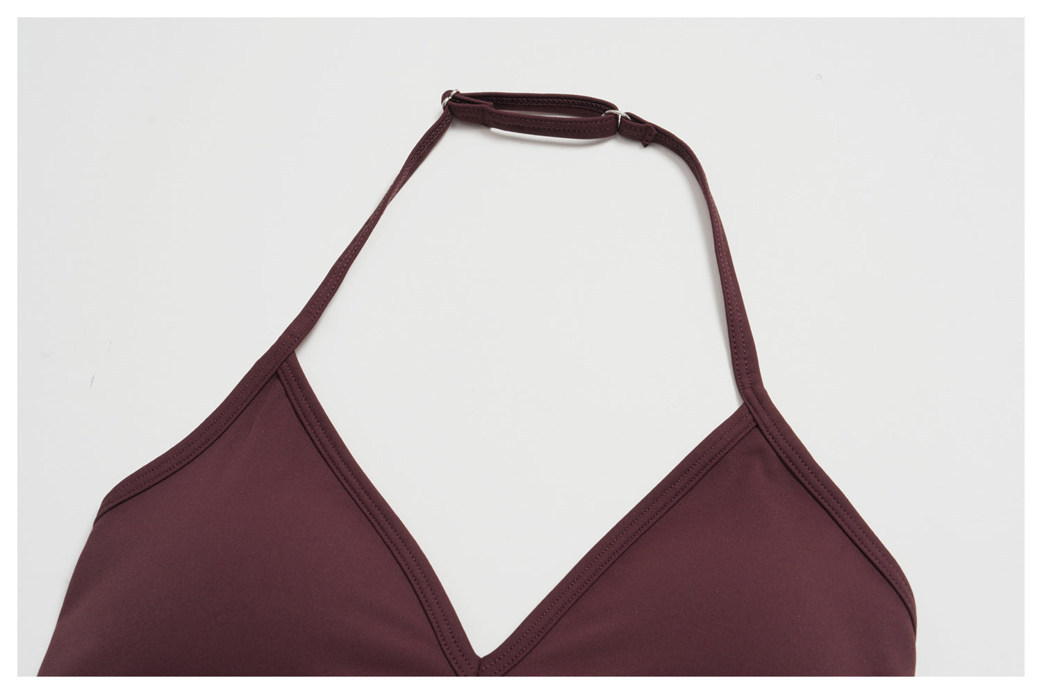 Women’s Halter Sports Bra and High Waist Wide Leg Capri Pants Set