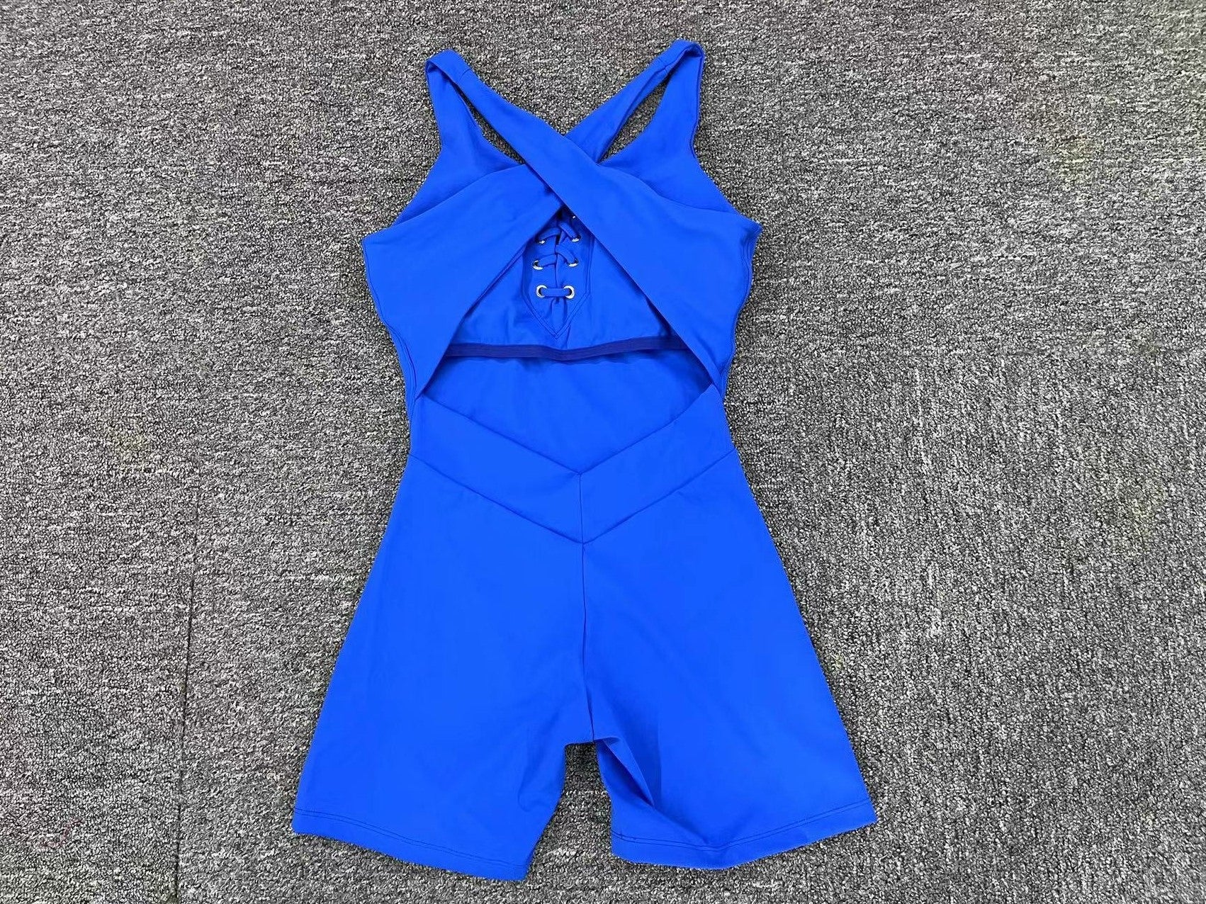 Women Seamless Yoga Bodysuit High Stretch Scoop Neck Sleeveless One Piece Workout Jumpsuit Gym Activewear Wholesale