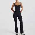 Women Tummy Control Yoga Bodysuit Seamless High Cut Leg One Piece Workout Jumpsuit Body Shaping Romper Wholesale OEM