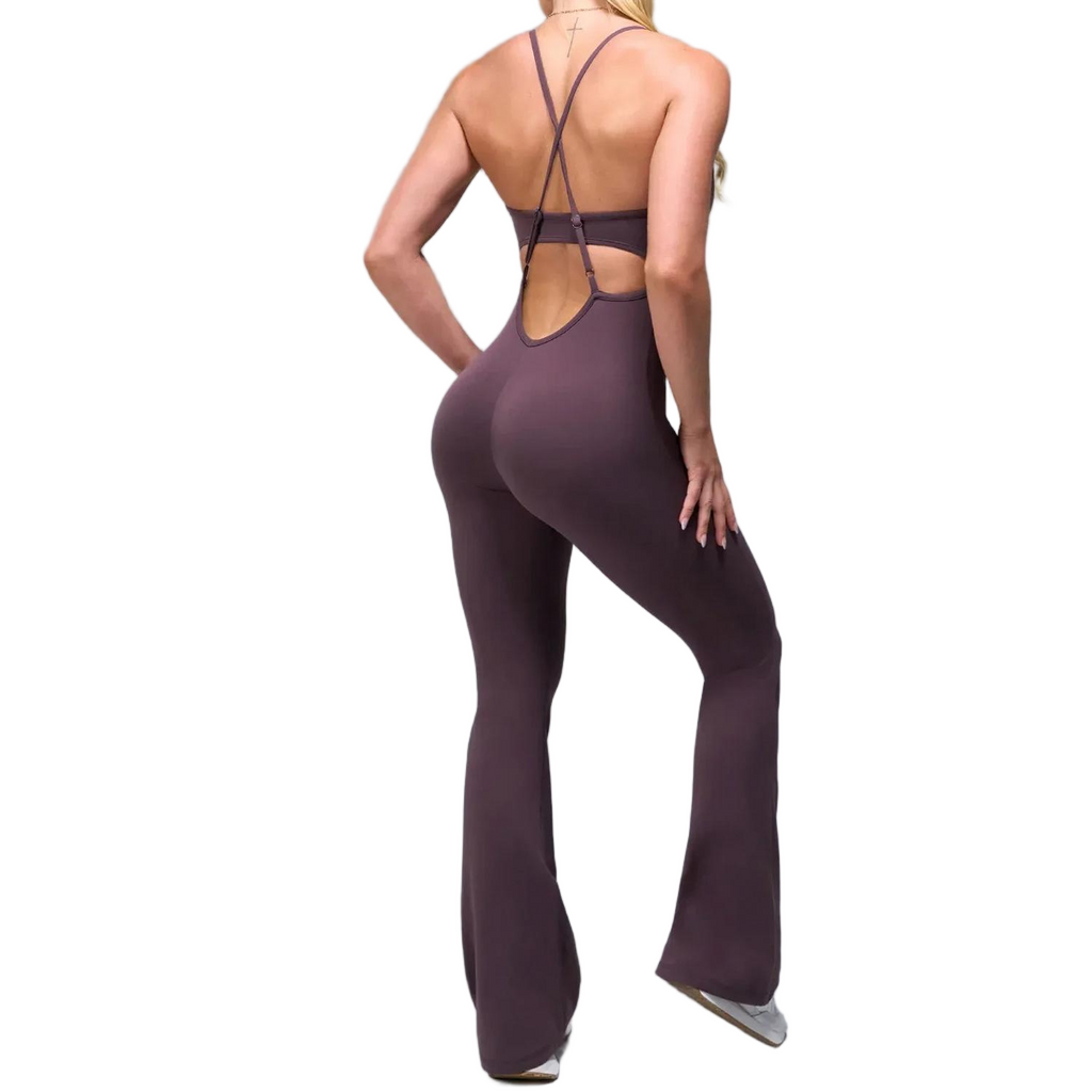 Women Scrunch Butt Lift Yoga Onesie Seamless High Cut Leg One Piece Bodysuit Booty Lift Workout Jumpsuit Wholesale