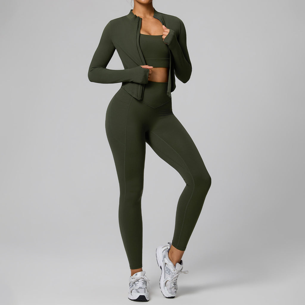 Women Plus Size Sleeveless Yoga Set High Stretch Tank Top And High Waist Compression Leggings 2 Piece Bulk Wholesale