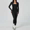 Women 3 Piece Yoga Set Long Sleeve Zip Jacket High Waist Leggings Sports Bra Gym Workout Activewear Wholesale